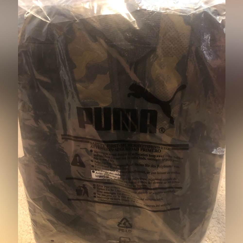 PUMA Camo Backpack—NEW